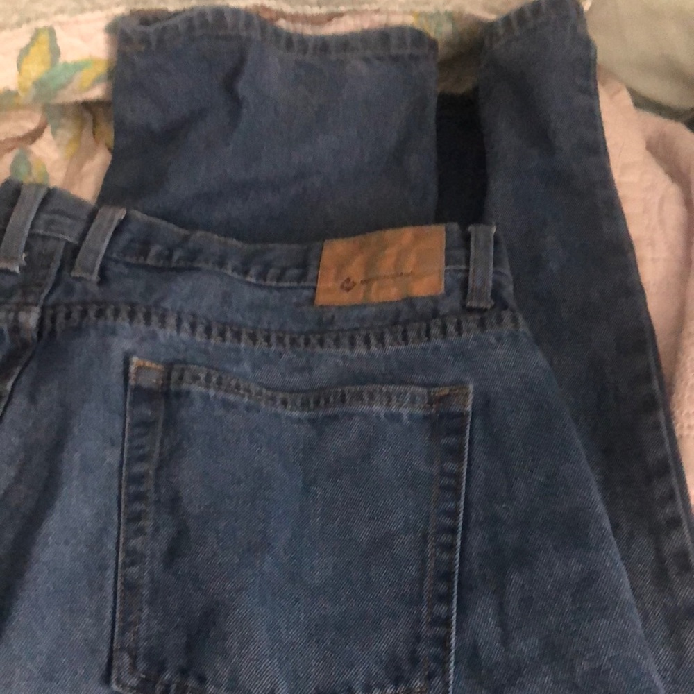 Mens 38/32 medium blue denim jeans by Member mark